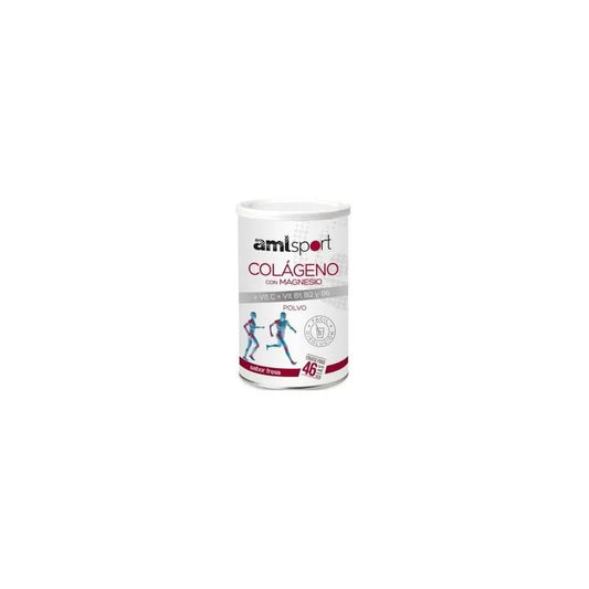 Amlsport Colágeno Con Magnesium Vit C Vit B1 B2 B6 Sabor Fresa Pol