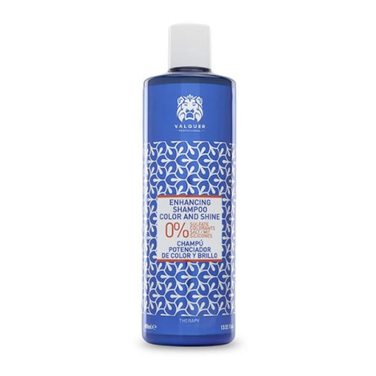 Shampoing Valquer 0% rehausseur de couleur et de brillance 400 ml