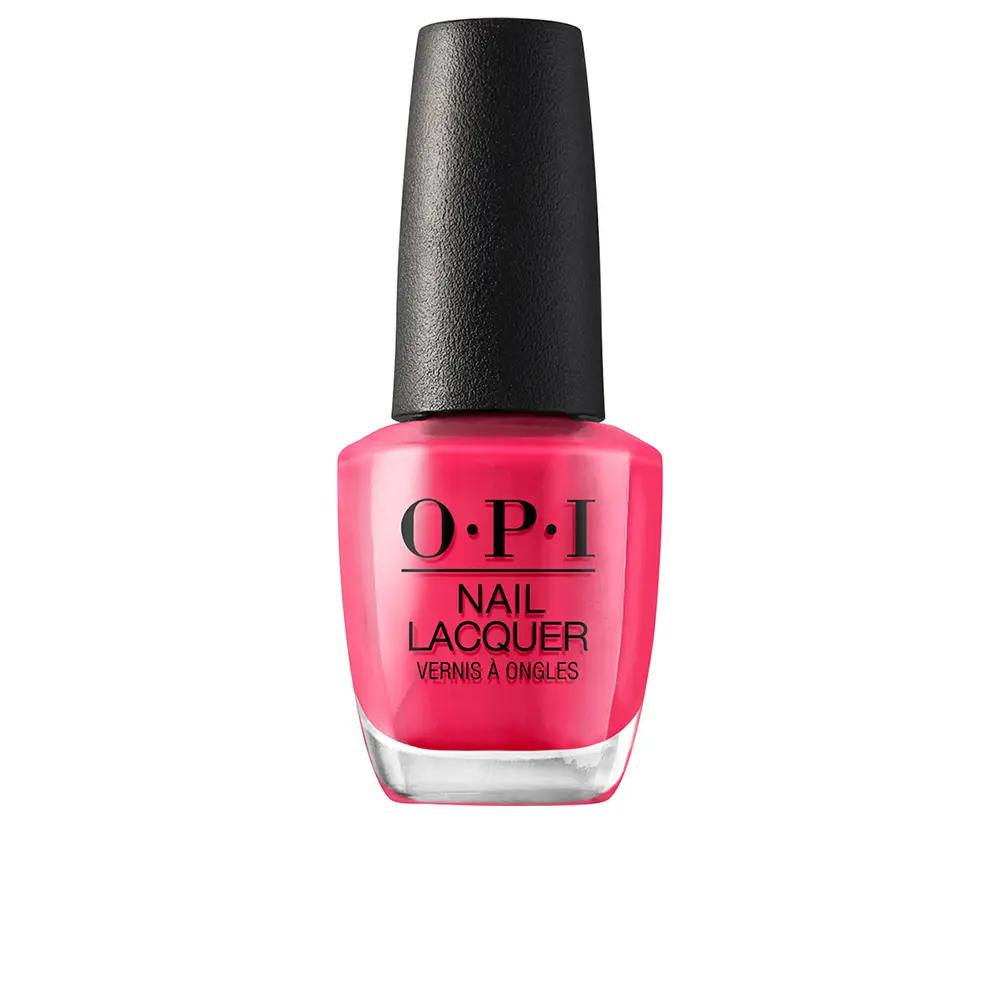 Opi Nail Lacquer Esmalte De Uas Duración Hasta 7 Días Charged Up Cherry 15ml