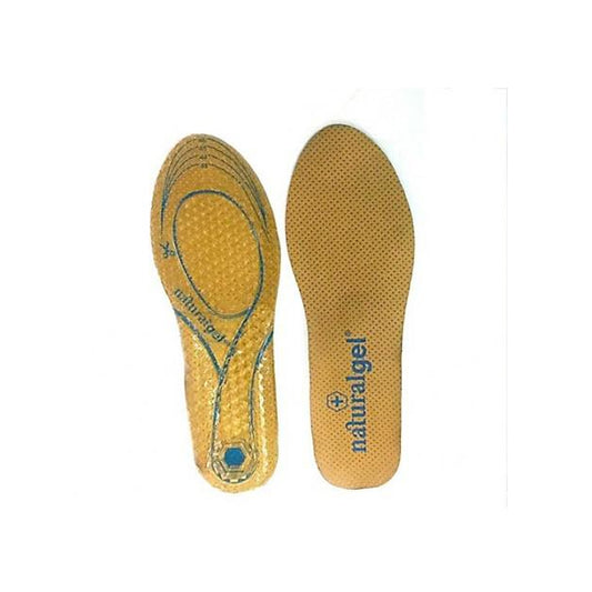 Semelles en gel Naturalgel pour hommes, pointures 43 à 46