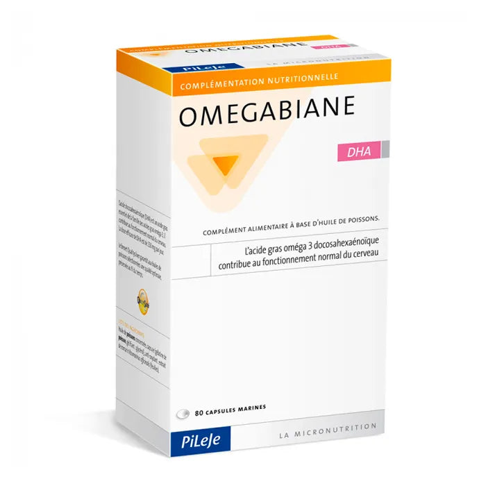 Pileje Omegabiane Dha 80 capsules