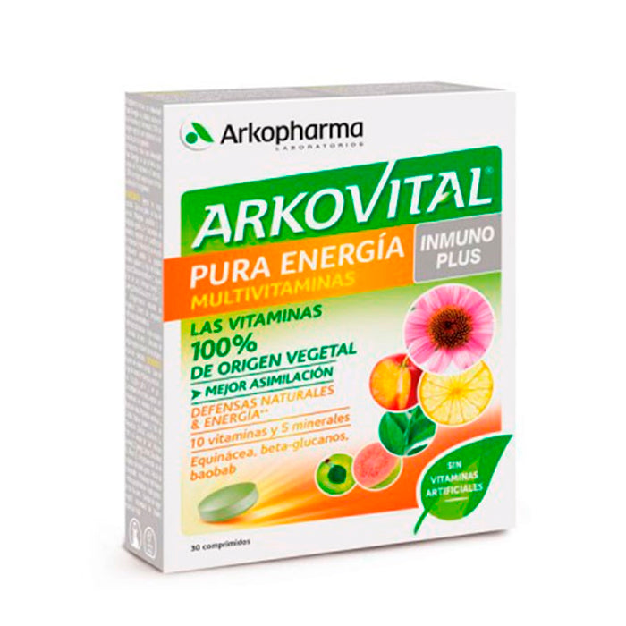 Arkopharma Arkovital Inmunoplus Pure Energy 30 comprimés