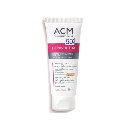 Crème protectrice teintée Acm Dépiwhite.M SPF50+ 40 ml