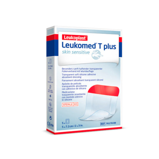 Leukomed T Plus Skin Sensitive 5x7.2cm 5U