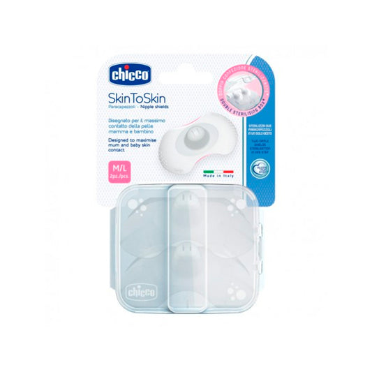 Chicco Nipple Protector Silicone M-L 2U