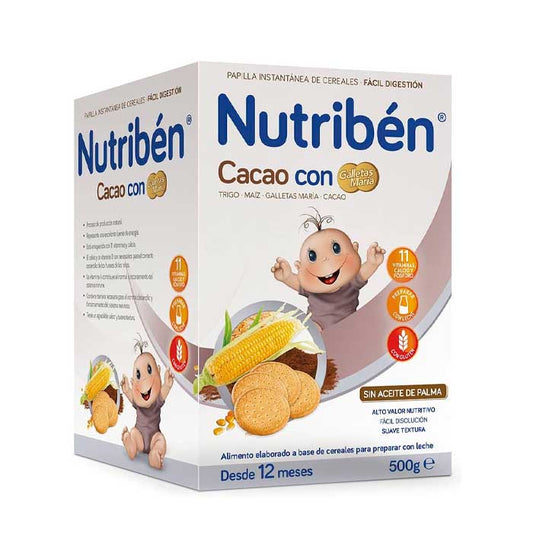 Nutribén Cocoa with Maria Cookies 500g
