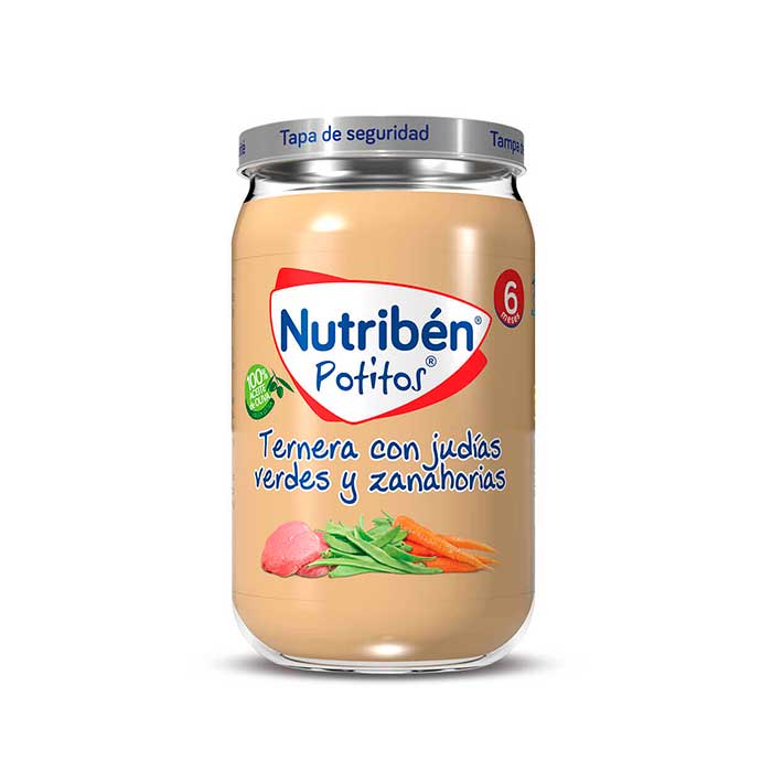 Nutribén Beef with Green Beans and Carrot 235g