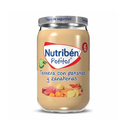 Nutribén Potito Beef, Potatoes and Carrot 235g