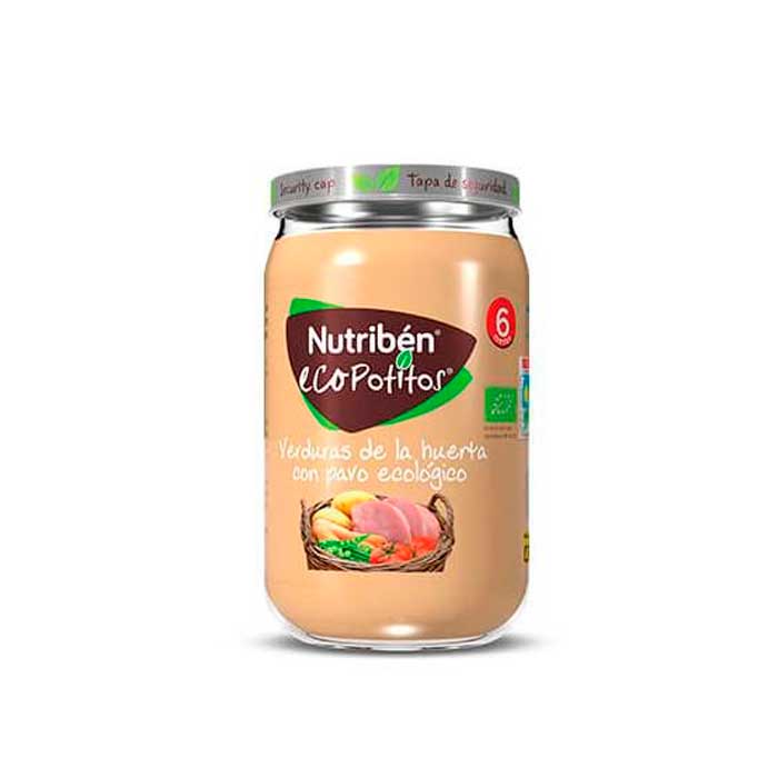 Nutribén Ecopotitos Vegetables and Turkey 235g