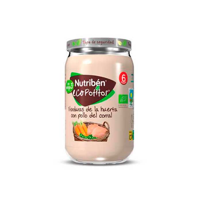 Nutribén Ecopotito Légumes et Poulet 235 g