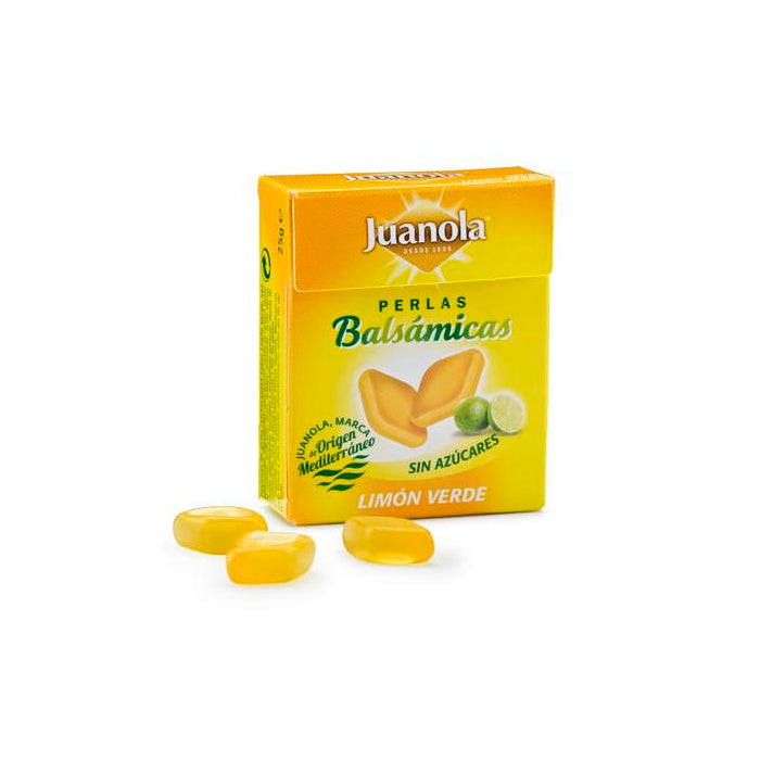 Juanola Green Lemon Balsamic Pearls 25g