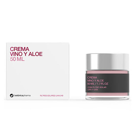 Crème au vin et à l'aloe vera Botánicapharma 50 ml