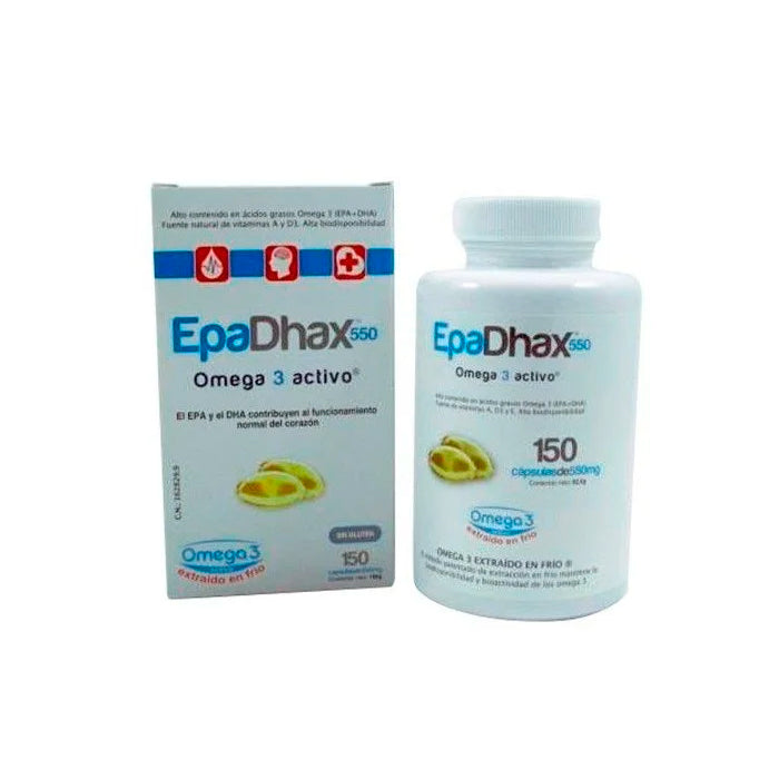 Epadhax Omega 3 Active 550mg 150 Caps