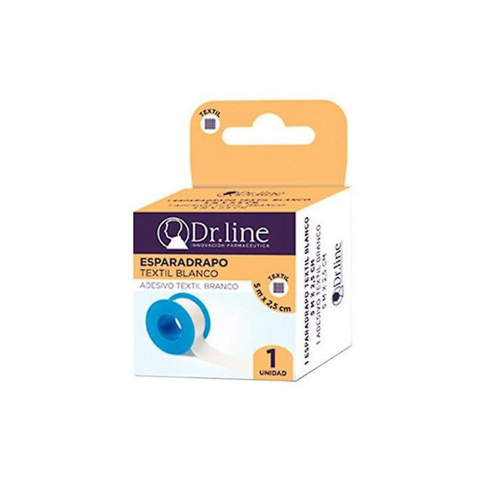 Dr. Line White Textile Tape 5x2.5cm