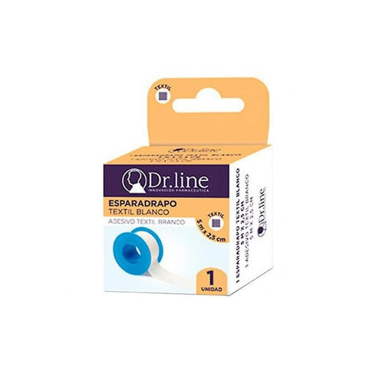 Dr. Line White Textile Tape 5x2.5cm