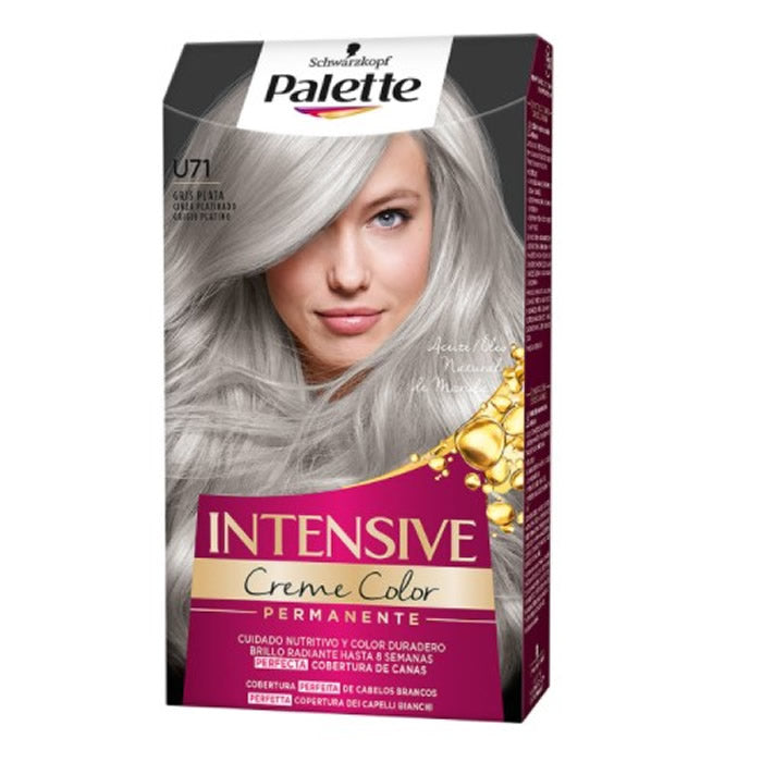 Schwarzkopf Palette Intensive Creme Color Tint U71 Gray Silver