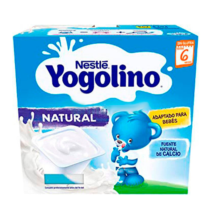 Nestlé Yogolino Natural Sugar Free 4x100g