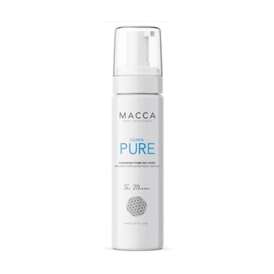 Macca Clean &amp; Pure Cleansing Foam Oily Skins 200ml