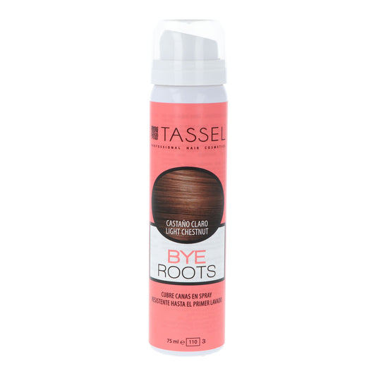 Eurostil Tassel Bye Roots Cubre Canas En Spray Castao Claro 75ml