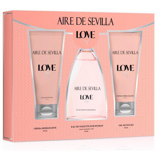 Instituto Espaol Aire De Sevilla Love Edt Spray 150ml Set 3pzas