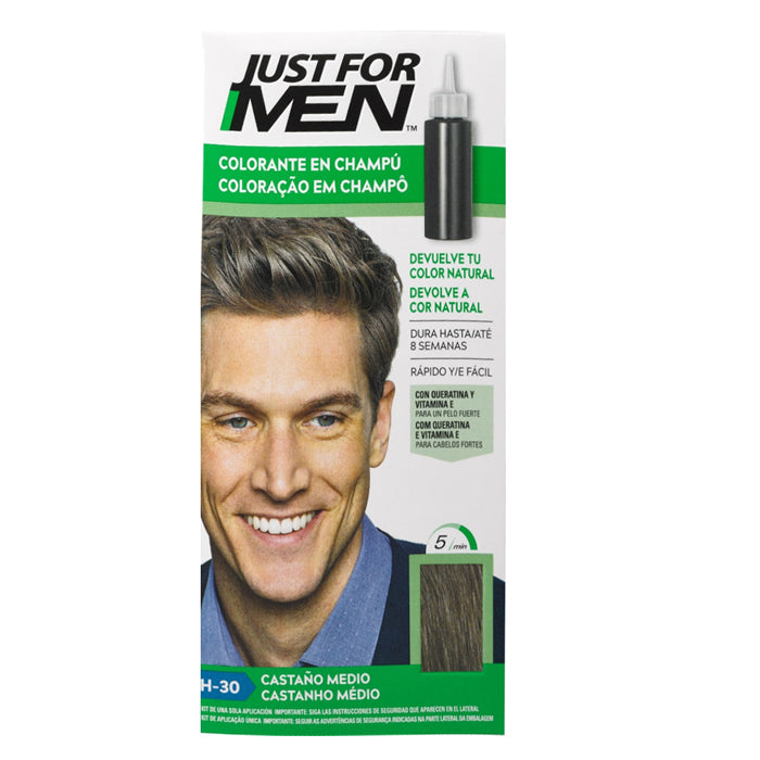 Just For Men Medium Brown Shampoo Color 30ml
