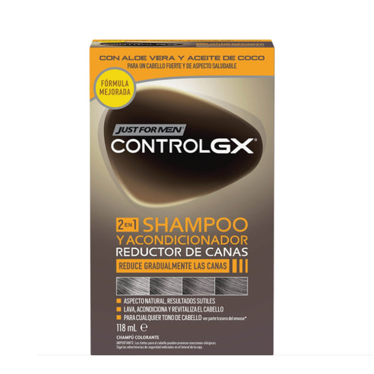 Just for Men Control Gx Gray Hair Reducing Shampoo &amp; Conditioner 118ml