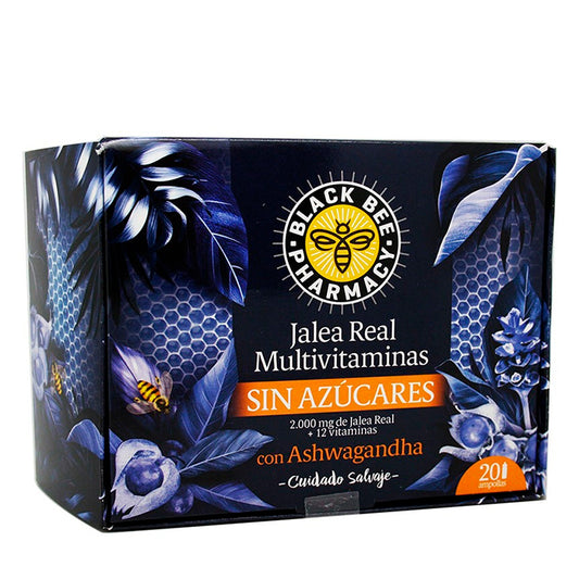 Black Bee Royal Jelly Multivitamins 20 Vials 10ml
