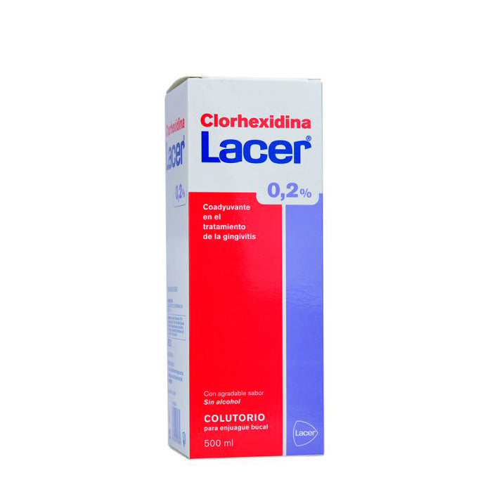 Lacer Mouthwash Clorhexidina 0,2% 500ml