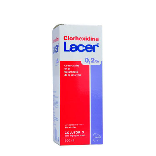 Lacer Mouthwash Clorhexidina 0,2% 500ml
