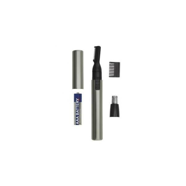 Wahl 5640-1016 Bagnato e secco Alluminio, Nero rasoio di precisione