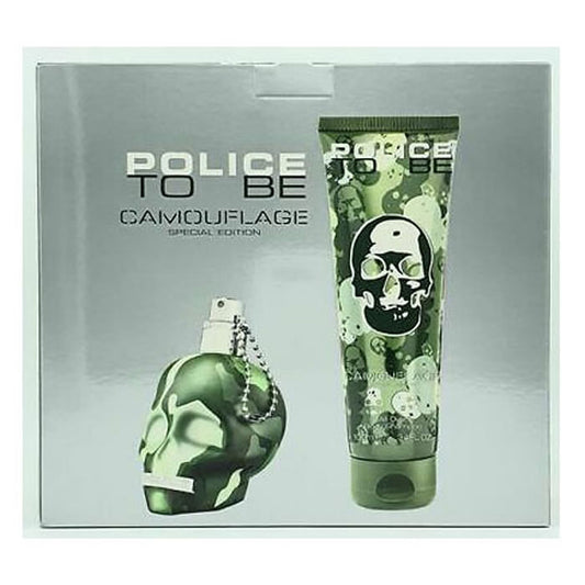 Police To Be Camouflage Eau de Toilette Spray 40ml Lot de 2 Pièces