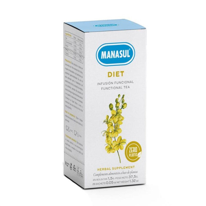 Manasul Diet Bio 25 Tea Sachets 37,5g