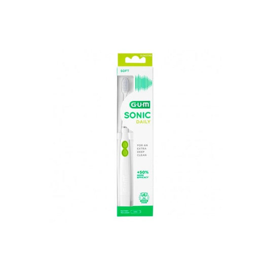 Brosse à dents électrique quotidienne Gum Sonic pour dents blanches