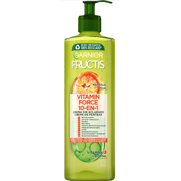 Garnier Fructis Vitamin Force No Rinse Cream 400ml