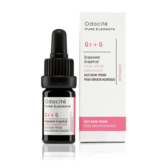Sérum concentré visage Odacité Gr+G pépins de raisin pamplemousse 5 ml