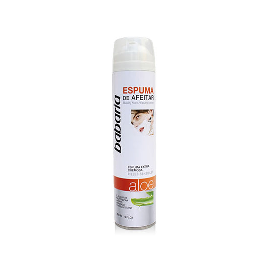 Babaria Aloe Vera Shaving Foam Sensitive Skin 300ml