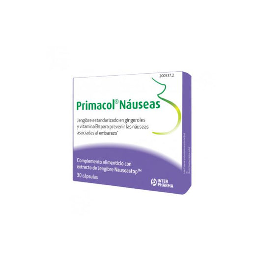 Inter Pharma Primacol Nausées 30 capsules