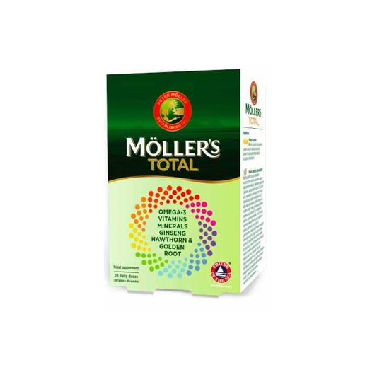 Mller's Total Multivitamins + Omega-3 (28 Tablets + 28 Pearls)
