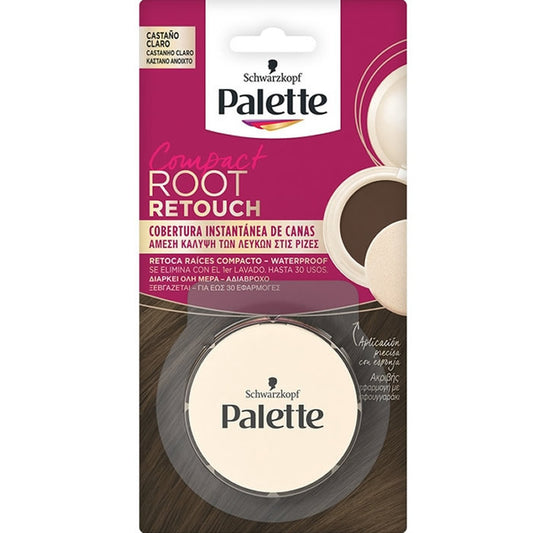 Palette Schwarzkopf Retouche Racines Compact Brun Clair