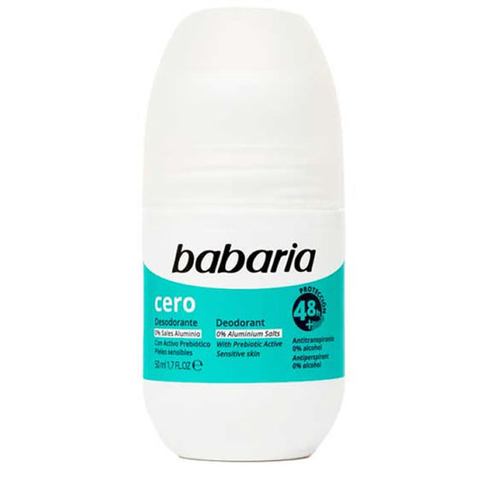 Babaria Déodorant Roll On Cero 50ml