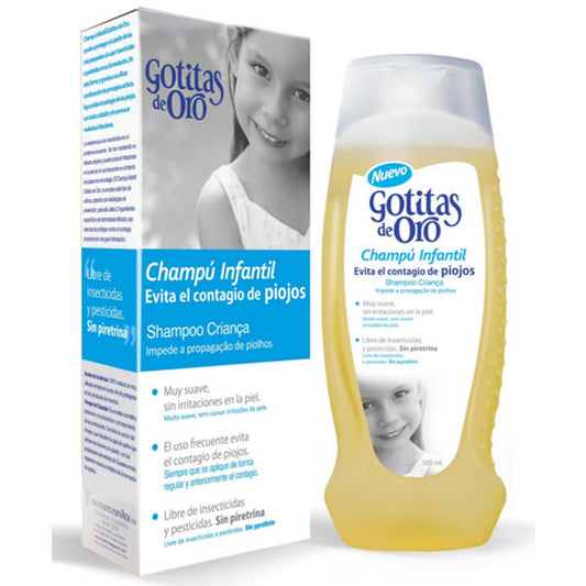 Instituto Espaol Gotitas De Oro Anti Louse Shampoo 500ml