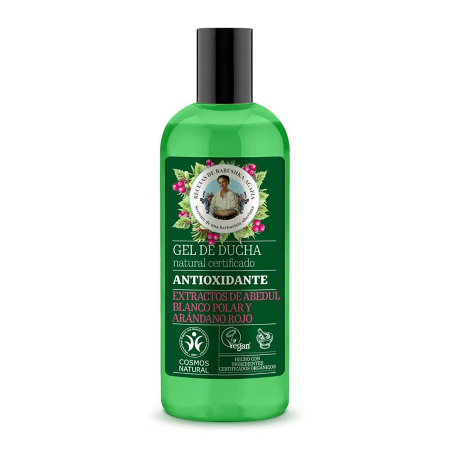 Green Agafia Arandano Rojo Gel De Bao Anti-Oxidante Natural 260ml