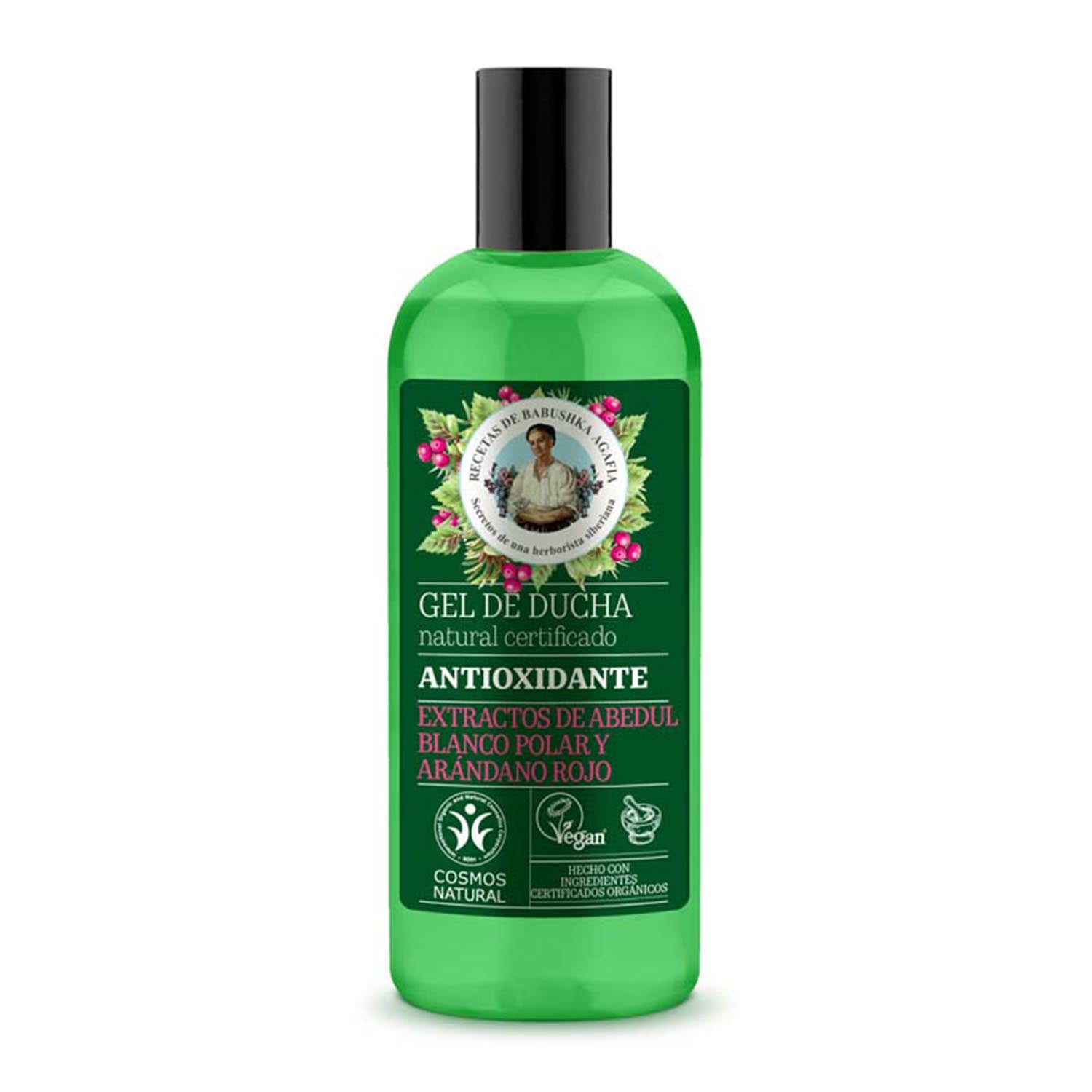Green Agafia Arandano Rojo Gel De Bao Anti-Oxidante Natural 260ml