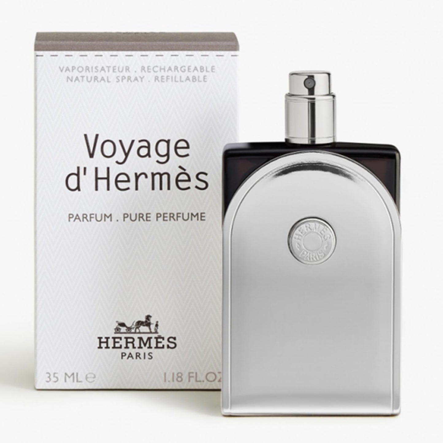 Hermès Hermes Voyage D'hermes Pure Perfume Rechargeable 35ml