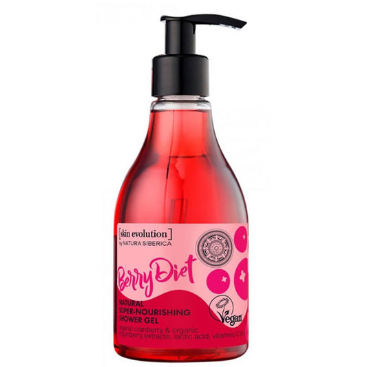 Gel douche super nourrissant naturel Natura Siberica Berry Diet 260 ml