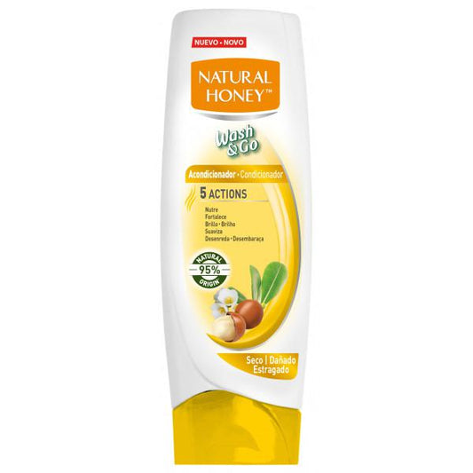 Natural Honey Wash y Go Dry Conditioner 330ml