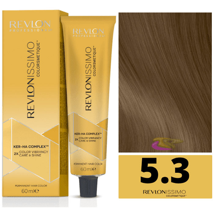 Revlon Revlonissimo Colorsmetique 5,3 Light Golden Brown 60ml