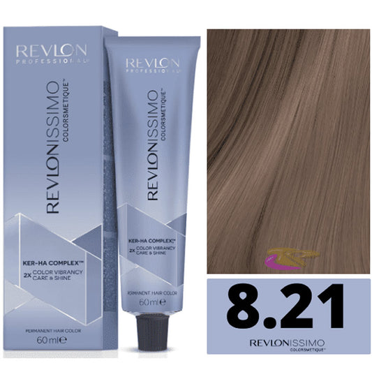 Revlon Revlonissimo Colorsmetique 8.21 Light Blonde Iris Ash 60ml