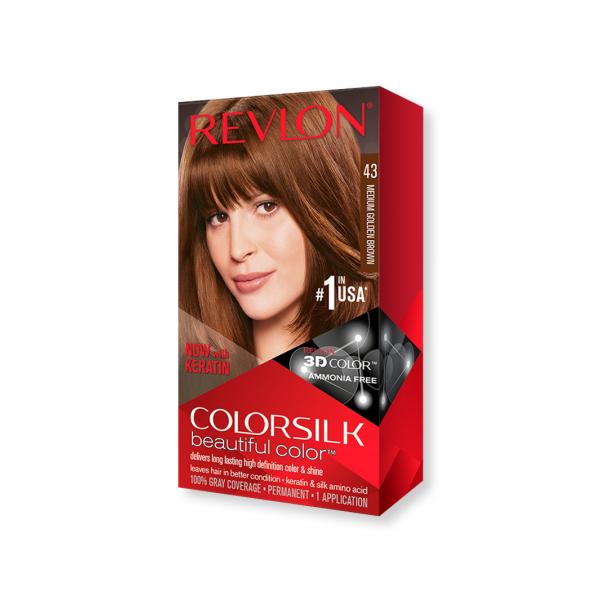 Revlon Colorsilk Ammonia Free 43 Medium Golden Brown