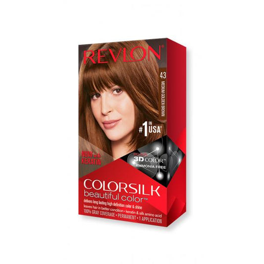 Revlon Colorsilk Ammonia Free 43 Medium Golden Brown 